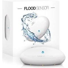 Fibaro Flood Sensor - Reliable Water Leak Detector in White | SKU: 5902020528357